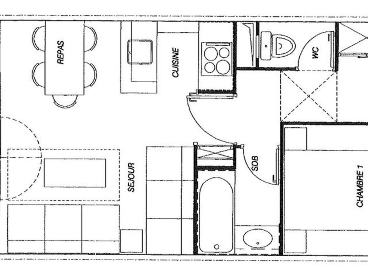 Appartement Valmorel, 2 Pieces, 5 Personnes - Fr-1-291-773 Exteriör bild